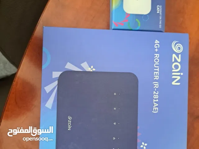 راوتر زين جديد بالكرتونه 4G+  وايضا مايفاي 4G زين جديد بالكرتونه