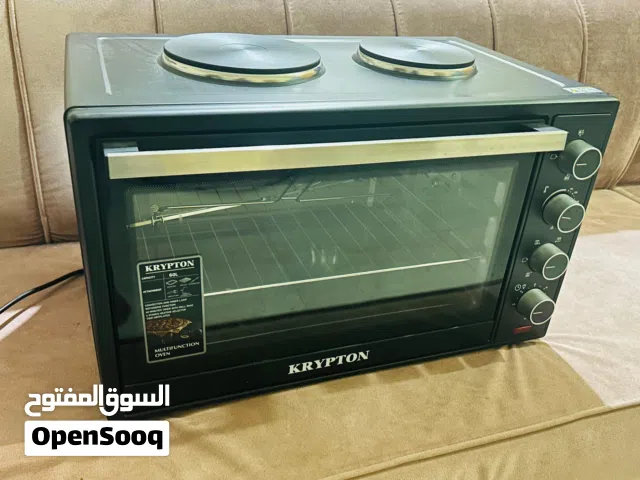 New Krypton 60L Multifunction Electric Oven with 2 Hot Plates – Rotisserie + Convection