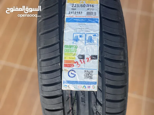 225/60R16 MARSHAL MADE IN KOREA 2022 DOT
