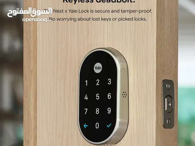 قفل ذكي Google Nest x Yale Lock - Tamper Proof Smart Lock for Keyless Entry - Keypad Deadbolt Lock