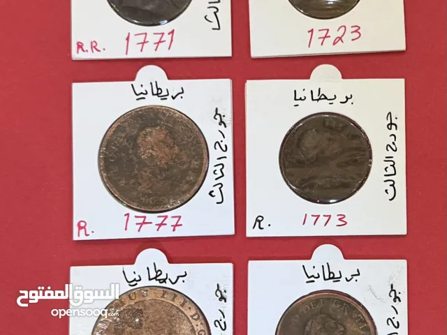 عملات معدنيه نادره وشحيحه لبريطانيا والهند ويوجد ايضا لمعظم بلاد العالم