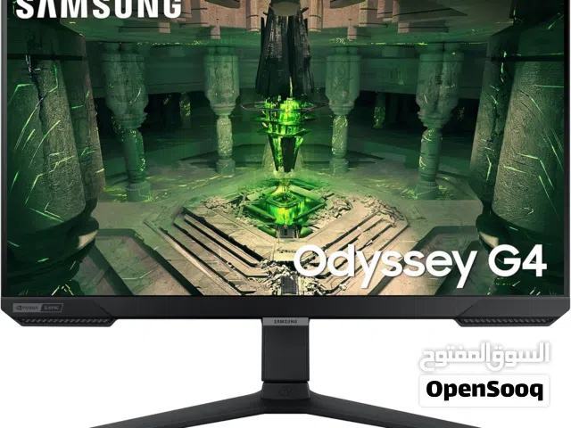 شاشة قيمنج بمواصفات خرافية Samsung Odyssey G4 25 FHD IPS Monitor, 240Hz Refresh Rate  1ms