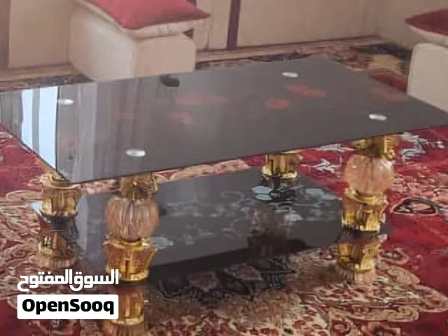طاوله زجاجيه فاخره جديده