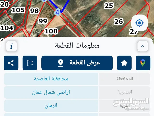 Farm Land for Sale in Amman Al Urdon Street