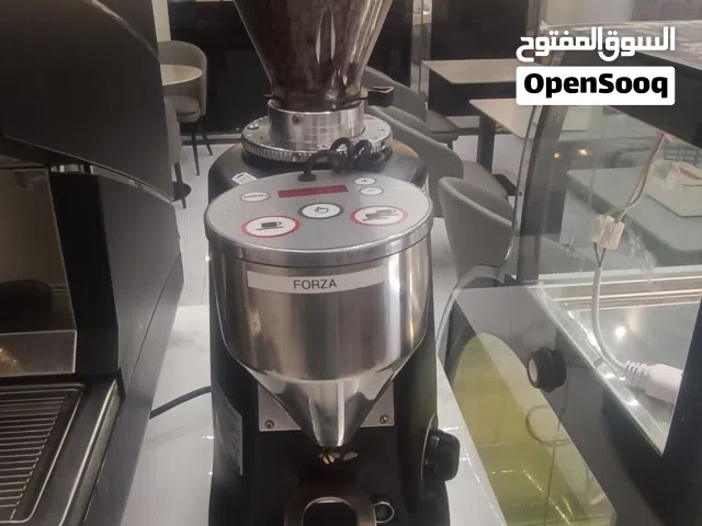 coffee machine and grinder