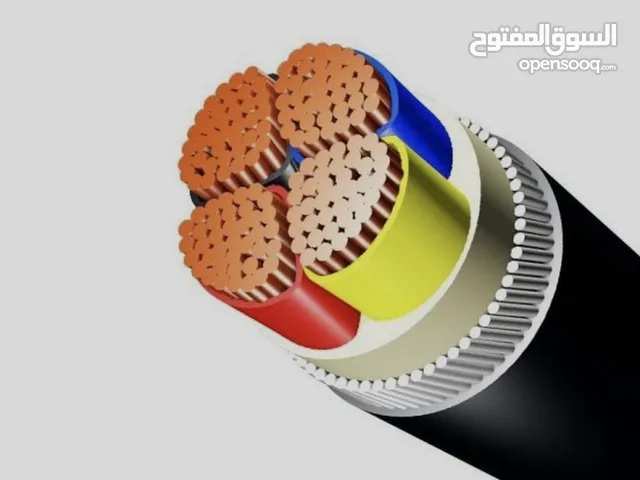 للبيع كيبل 25 ملم مستعمل 17 متر