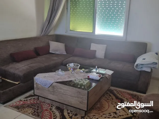 طقم كورنر خشب سويد مع بفات عدد2 وبفة مستطيل