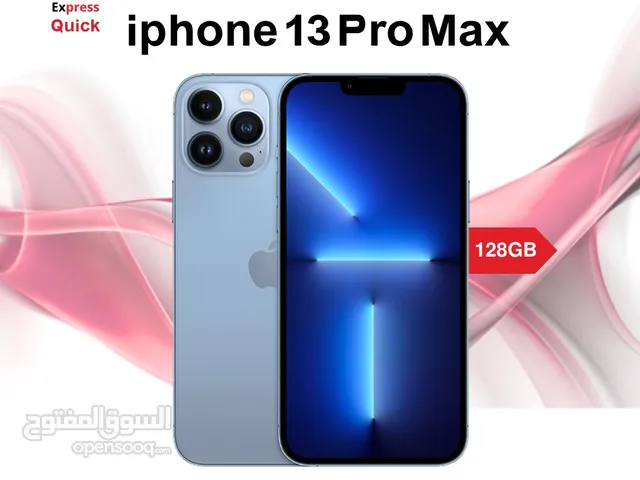 IPHONE 13 PRO MAX ( 128GB ) USED /// ايفون 13 برو ماكس ذاكره 128 جيجا مستعمل بحاله الجديد
