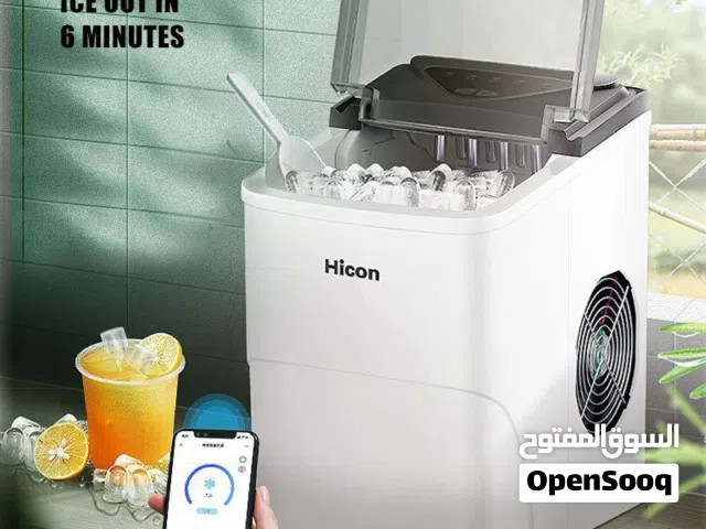 ماكينة صنع الثلج Hicon Ice maker بقوة 105 واط جديدة