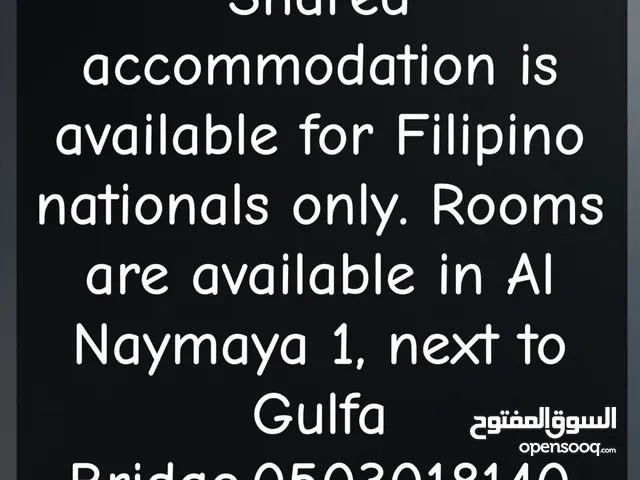 Shared accommodation for Filipino