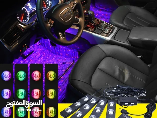 إضاءة LED لمقاعد السيارة