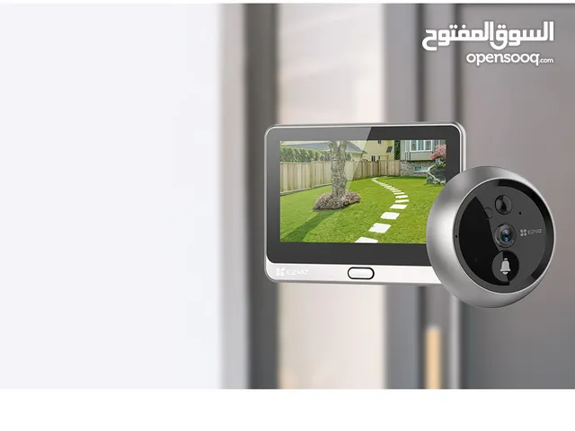 عين الباب واي فاي مع كاميرا EZVIZ DP2 – أمان وأناقة بلمسة واحدة!