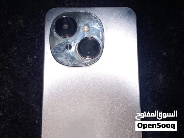 هاتف تكنو سبارك رمادي مستعمل بحالة جيدة بسعة 64 جيجابايت مع شاحن