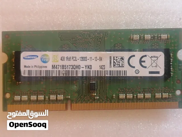 رام لابتوب ddr3 4g للبيع