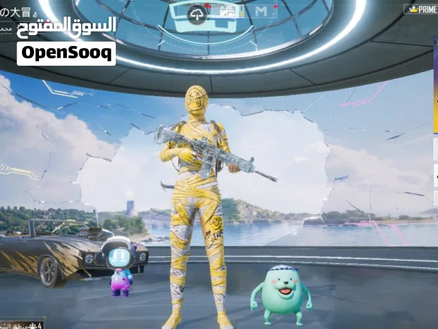 حساب ببجي ليفل 73 ليفل مجموعات 54مومياء صفره وام فور ثلجي و 37 سلاح بيطور