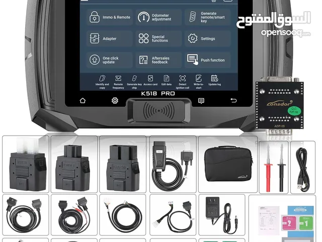 K518 Pro Full Version with Extra Free Items - 2 Years من شركة Lonsdor  + تعديل عدادات السيارات
