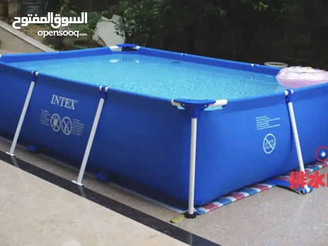 حوض سباحة Piscine rectangulaire intex 2.60x1.60x65cm