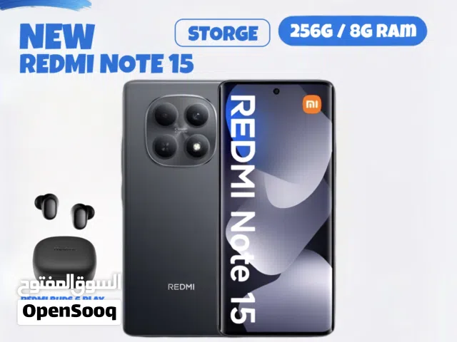 الأن جديد ردمي نوت 15 جديد // Redmi Note 15 256G 16G ram new