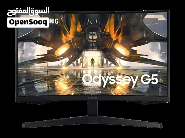 شاشة (مونيتر) سامسونج اوديسي G5 مستعمله نظيفة 100%