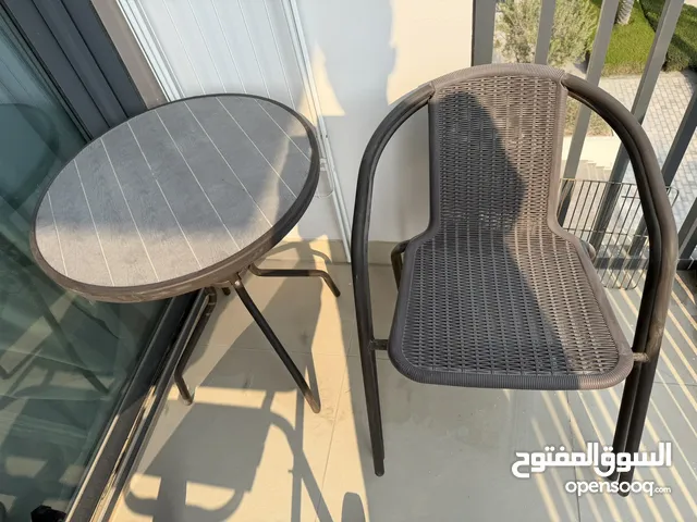 Table with chairs & Barbecue Grill