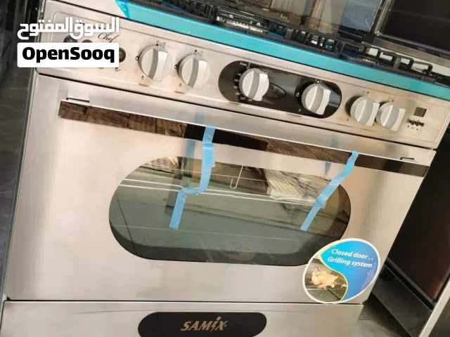 عرض نااار على فرن سامكس مونستر سلفر ستاتلس ستيل 90 سم فل سيفتي كامل مع مروحه