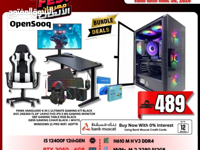 Gaming PC Bundle Deals with Rtx3050