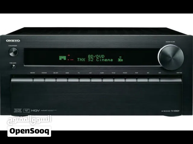 مسرح منزلي onkyo 7.2 مع 7سماعات وصب هوفر JBL