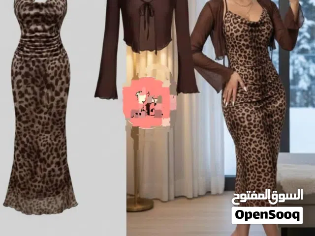 فستان نسائي قطعتين تشكيله راقيه