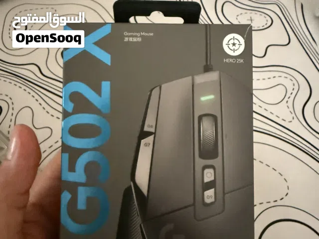 ماوس لوجيتك Logitech G502x بحالة ممتازة جداً استعمال قليل للبيع