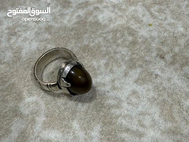 خاتم فضه قديم اصلي
