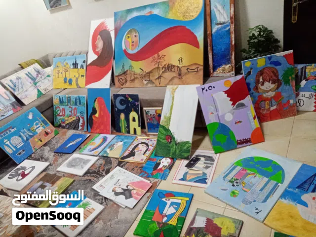 لوحات رسم أكثر من 35 لوحة رسم كبيره و صغيره