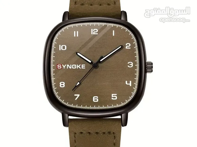 ساعة SYNOKE - قوة وأناقة في تصميم عسكري متين للرجال والنساء وصنعت خصيصا لاصحاب الشخصية الحادة