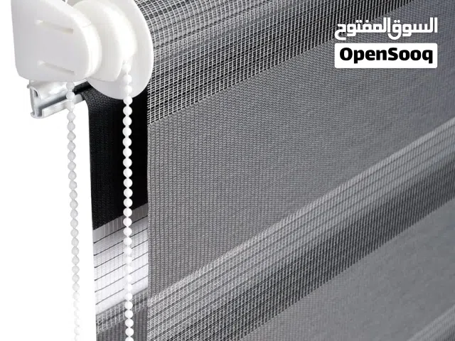 سـتائر طبـقـتين مرغوبه للنوافذ تاتي بجميع مستزاماتها  جوده  للمكاتب/ للمنزل/ للمستشفيات /للمساجد