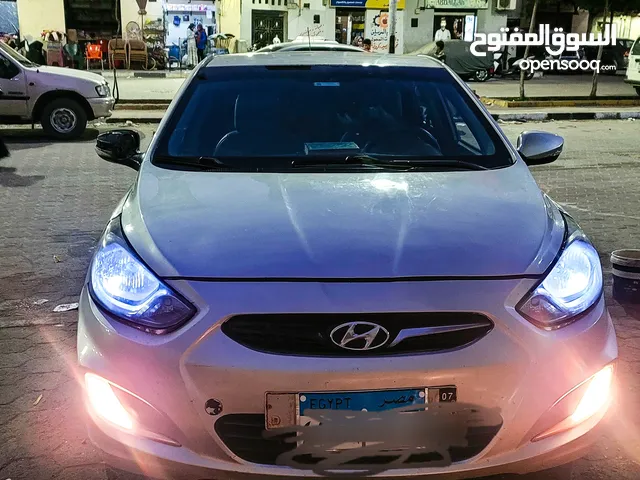 سياره اكسنت ار بي اتوماتيك 2012 الفئه التانيه طاره مالتي