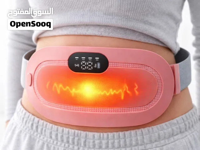 حزام تدفئة ذكي للبطن والخصر مع اهتزاز -قابل للشحن USB