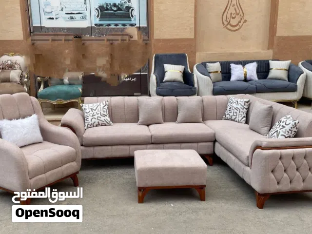 ركنة وفوتيه عموله خشب زان بالكامل