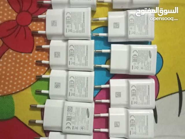 شواحن سامسونج اصلية جديده لم تستخدم