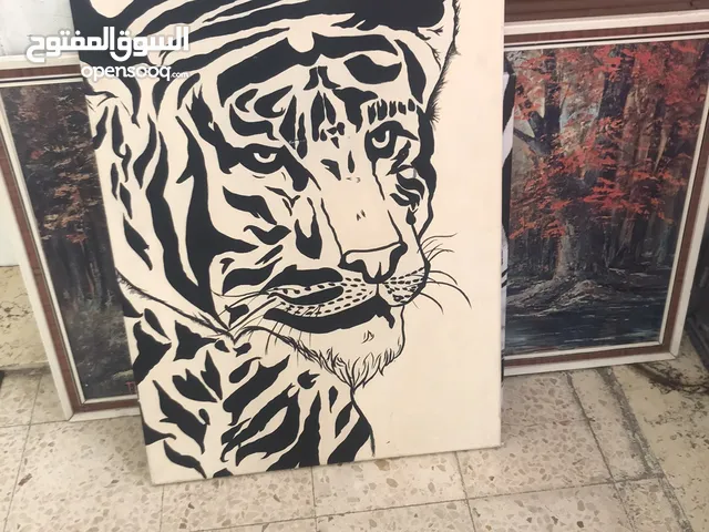 لوحات فنية عدد 5 بحالة ممتازة