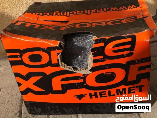خوذة مكس فورس جديدة وغير مستعمله بافضل سعر