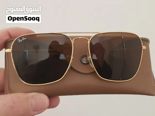 vintage ray-ban CARAVAN SUNGLASSES USA، brown lenses , b&l نظارة ريبان أمريكي نوع كرفان