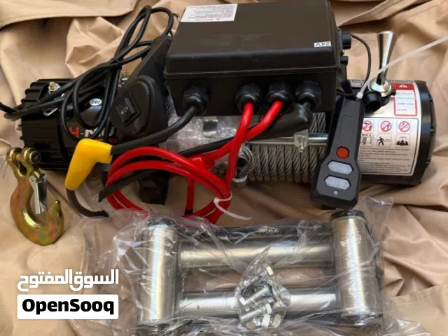 ونش سحب عرض حتا نفاذ الكمية ونشات للسطحات والديانات 24 فولت 7 طن جديد بسعر 1400 ريال علامة الجودة