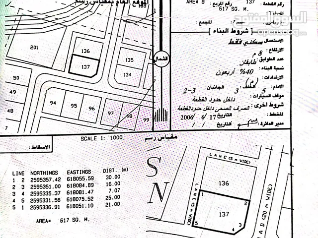 Residential Land for Sale in Al Dakhiliya Bidbid