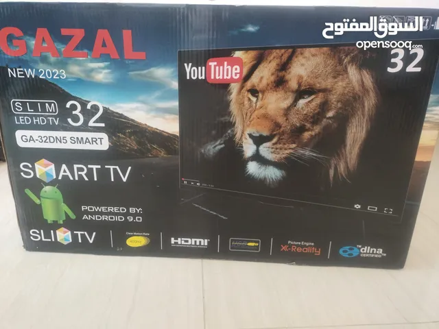 شاشة غزال 32 بوصه جديده