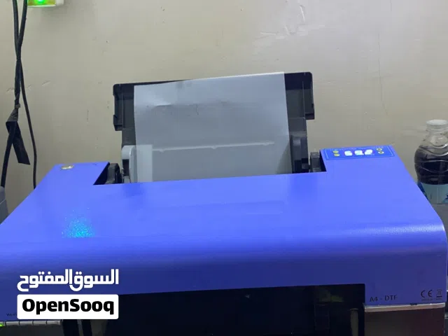 طابعه DTF مع فرنها