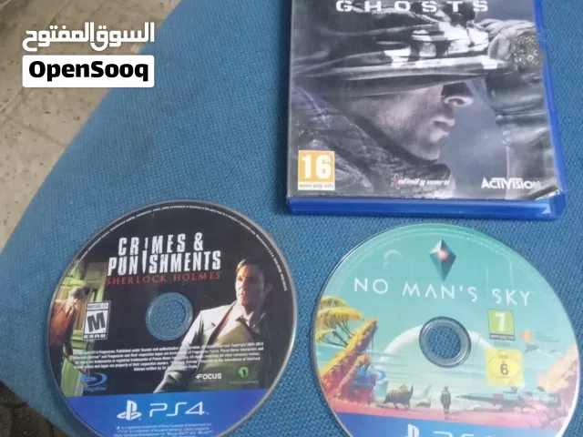 موجود 3 سيديات حرق للتواصل هون كود و نو ماينز و شارلك هلمز