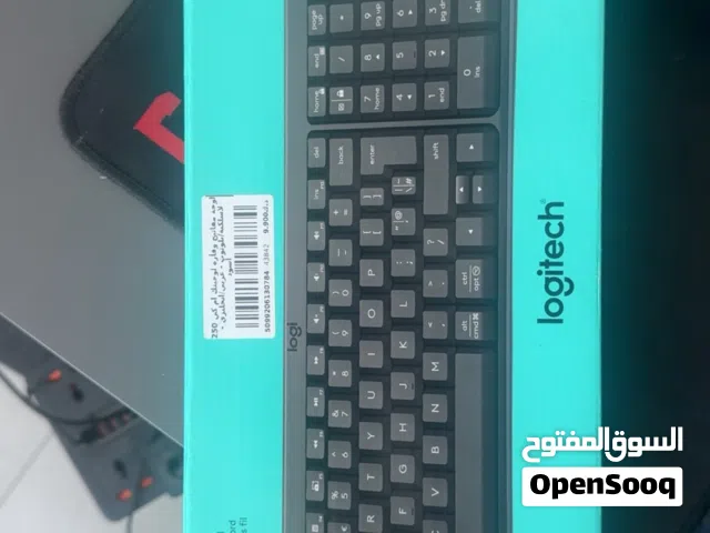Logitech MK250 Compact Bluetooth Wireless Combo Keyboard & Mouse — Arabic/English — Black