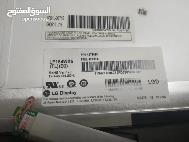 شاشات لاب توب lcd مقاسات 15 انش و 15.4