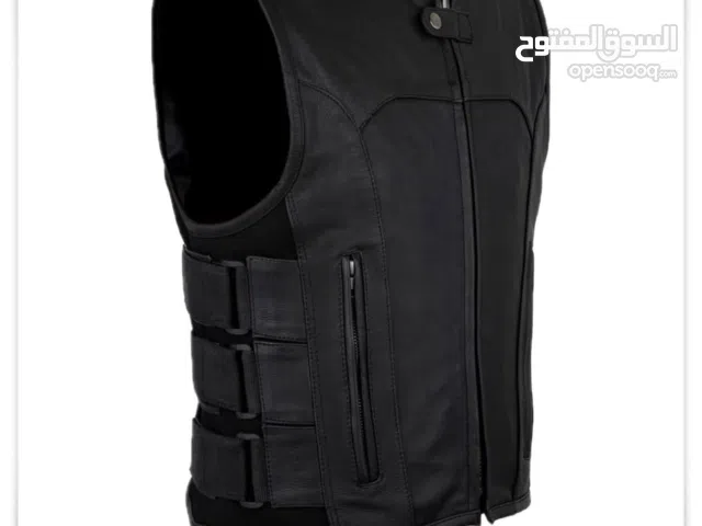 Motorcycle Genuine leather Vest, different styles, USA