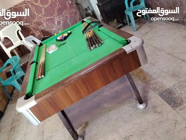 طاولت بلياردو + طاولت تنس للبيع