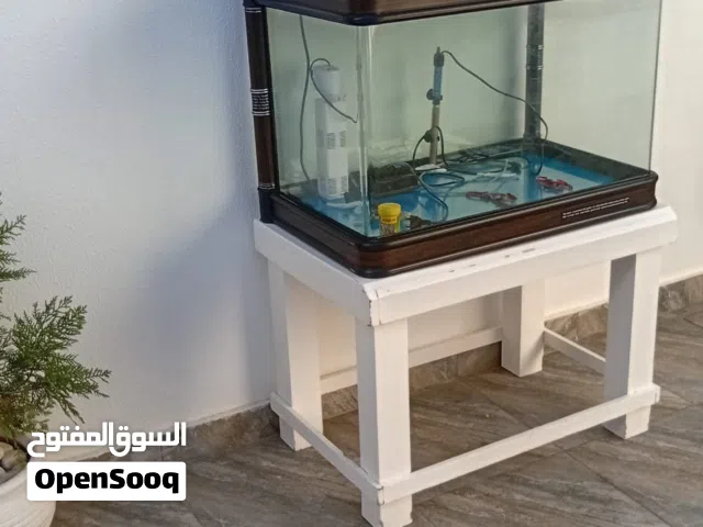 حوض اسماك مستعمل استعمال بسيط مقاس 50.60.80